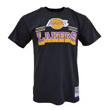 Los angeles lakers t shirt. Mitchell Ness Nba Los Angeles Lakers T Shirt Kicksdistrict De