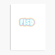 Amazon.com has a wide selection at great prices to help you get creative. Fisd Frisco Colorful Sticker Canvas Print By Kristencamille Redbubble