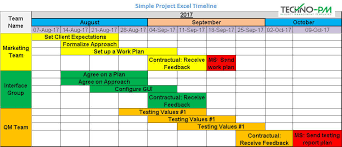 Something you can easily update (this won't be the only review) and looks good enough to put on a. 8 Project Timeline Template Samples Download Free Project Management Templates