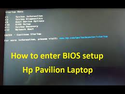 For example, on an hp pavilion, hp elitebook, hp stream, hp omen, hp envy and more, pressing the f10 key just as your pc status comes up will lead you to the bios setup screen. How To Enter Bios Setup System Configuration Settings In Hp Pavilion Notebook Pc Youtube