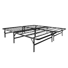 Includes six bases, six top pieces, and six plastic plug inserts to ensure a tight fit. Malouf Structures Highrise Hd Folding Platform Frame King Curley S Furniture Store Des Moines Iowa