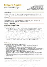 I have a long experience in wordpress and woocommerce and i've been involved in all kind of projects from create simple websites to complex themes and . Freelance Web Developer Resume Samples Qwikresume
