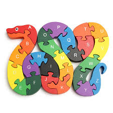 Shop for wooden puzzle toys online at target. Kids Puzzle Toys Children Learning Toys Puzzle 26 English Snake Shape Wooden Puzzle Educational Toy Buy At A Low Prices On Joom E Commerce Platform