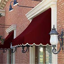 Awntech Santa Fe Twisted Metal Arms Window Door Awning Multicolor Door Awnings Window Awnings Door Awning