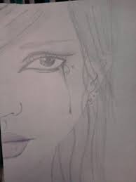 Cool and easy drawings of anime girls crying. Crying Girl By Heidianne On Deviantart Crying Girl Drawing Girl Drawing Crying Girl