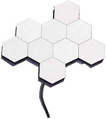 6pcs wall light touch sensor night lights led hexagon light wall lamp home decor. Wwsunny Splicing Led Smart Light Wall Lamp Hexagonal Panels A Bright Led For Lighting A Wall For Inside Modular Touch Sensitive Lights Honeycomb Decorative Size 5 Piece Buy Online In Botswana