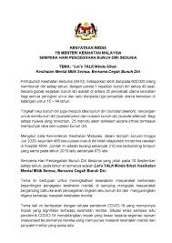 Statistik Kes Bunuh Diri Di Malaysia 2020