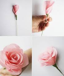 Origami Facile 100 Idees De Pliage Papier Facile Pour Petits Et Grands Origami Facile Fleurs En Papier Et Rose En Papier Crepon