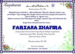 Daftar riwayat hidup / curriculum vitae (cv). 25 Contoh Undangan Aqiqah Dan Kartu Ucapan Yang Bisa Di Edit Dan H