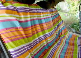 While generic car seat covers are made to suit a range of vehicles, you'll often find they're never a perfect fit. No Sew Diy Backseat Cover To Keep Your Car So Fresh And So Clean Your Sassy Self