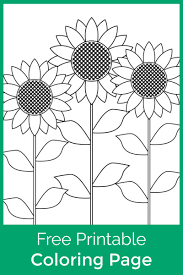 Maybe you would like to learn more about one of these? Free Printable Sunflower Garden Coloring Page Mama Likes This