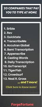 Best Transcription Jobs For Beginners That Pay You To Work From Home Forge Fortune Transcription Jobs For Beginners Make Money From Home Work From Home Jobs