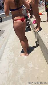 Red Bikini Thong Creepshot (7) – Sexy Candid Girls