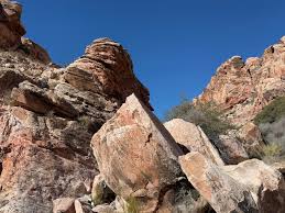 Up and down scramble slide fun day at red rock canyon Nevada ..