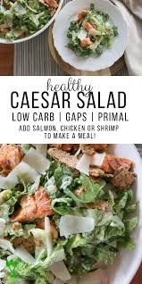 Healthy Caesar Salad Low Carb Primal Gaps Video Prepare Nourish Recipe In 2020 Ceasar Salad Recipe Healthy Caesar Salad Caesar Salad
