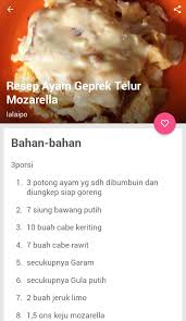 Nah, sekarang waktunya bikin ayam geprek mozarella deh! Image Winudf Com V2 Image Y29tlmxhbgfpcg8ucmvzz