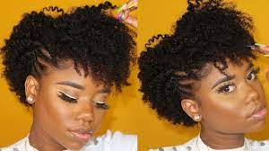 Everyday Hairstyle For Short Awkward Length 4c B Natural Hair Youtube Natural Hair Styles Everyday Hairstyles Short Natural Hair Styles