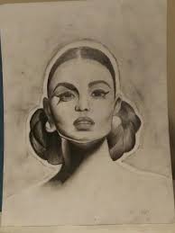 Self-portraits are difficult 🧐 This is my second attempt.