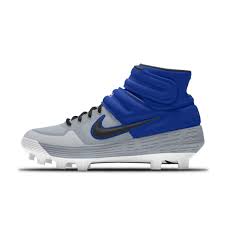 Nike Alpha Huarache Elite 2 Mid Mcs By You Custom Baseball Cleat Nike Baseball Cleats Custom Baseball Cleats