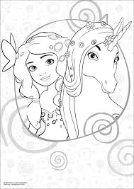 Ausmalbilder Einhorn Zum Ausmalen Mia And Me Malvorlagen