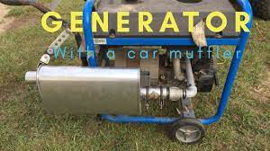 So we have to get a very nice noise reduction performance in order to be totally relieved. Will A Car Muffler Make A Generator Any Quieter Youtube