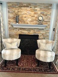 Tile stickers vinyl decal waterproof removable for kitchen | etsy. Aztec Stone Panel Fireplace Before After