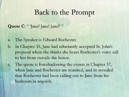 Key Passages In Jane Eyre | Ppt