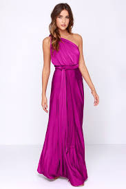 Always Stunning Convertible Magenta Maxi Dress Magenta Bridesmaid Dresses Pretty Maxi Dress Magenta Dress
