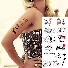 50 tattoo ideas for women looking for big or small meaningful designs keep on reading to find out what inspirational tattoo quotes and sayings that you can get inked on your body. Temporary Tattoo Sticker Minimalist Tattoo Removable Waterproof Small Tatoo Hand Body Art Wrist Tattoos Words Black Birds Girls Temporary Tattoos Aliexpress