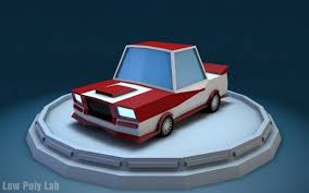 Low Poly Racing Car 3d Model Free Low Poly Car Car 3d Model Low Poly 3d Models