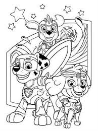 Printable paw patrol mighty pups coloring page. Kids N Fun Com 24 Coloring Pages Of Paw Patrol Mighty Pups