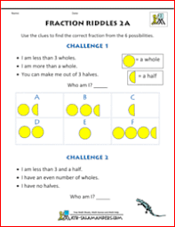 Using children's picture books about fractions is a great way to launch a unit, build on an idea, or conclude a activities and games for teaching fractions to kids. Fractions For Kids Fraction Riddles