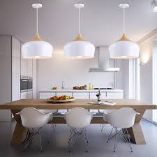 White Pendant Light Kitchen Lamp Wood Chandelier Lighting Modern Ceiling Lights 61 Decoracion De Interiores Salones Decoracion De Interiores Decoracion De Unas