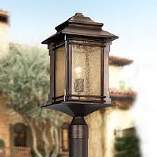 Franklin Iron Works Country Cottage Post Light Outdoor Lighting Lamps Plus