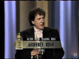 Susan sarandon presenting geoffrey rush the oscar® for best actor for his performance in shine at the 69th academy awards® in 1997. Geoffrey Rush Winning Best Actor Youtube