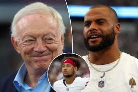 Jerry Jones didn't tell Dak Prescott about Cowboys' Trey Lance pursuit