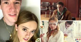 In season one, the two characters were seen getting up close and personal within the opening moments of the first. Netflix Sex Education S Adam And Aimee Seem To Be Dating In Real Life Metro News