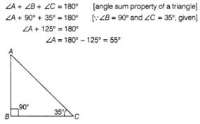 Jan 06, 2021 · in a right triangle, one of the angles is exactly 90°. In A Right Angled Triangle If An Angle Measures 35 Then Find The Measure Of The Third Angle Sarthaks Econnect Largest Online Education Community