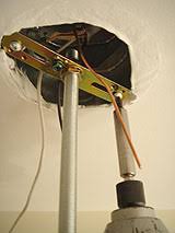 Ceiling light fixture mounting bracket. Replacing Light Fixture And Box Holes Not Matching Up To The Fixture Diy Home Improvement Forum