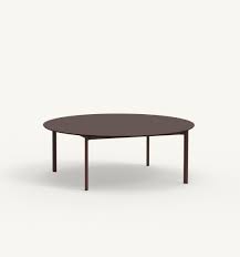 Fstar oval coffee table wood top sturdy metal frame leg modern industrial style sofa side table for living room easy assembly (sandalwood, 43inch) 3.8 out of 5 stars. Bare Round Coffee Table Expormim
