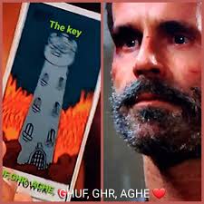 What was that card Peter had Drew stare into??