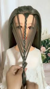 You'll be a hit at the next sleepover if you can do a basic braid. Lazy Person Braid Hairstyles Tutorial Videos Video Braided Hairstyles Tutorials Braided Hairstyles Hair Styles