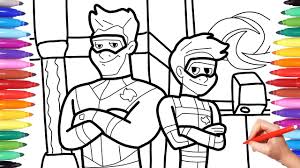 Henry Danger Coloring Pages En 2020 Trolls Para Colorear Capitan Man Colores