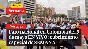 Cuenta oficial de #paronacional, #marchaec #13a convocado por conaie, pachakutik, mpd, cedocut y creo. Paro Nacional En Colombia Del 5 De Mayo En Vivo Cubrimiento Especial De Semana Vicky En Semana Youtube