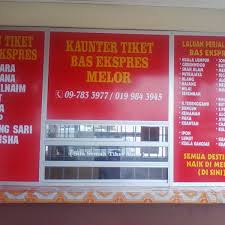 Lisateavet kaunter tiket bas transnasional kohta leiate veebisaidilt goo.gl. Kaunter Tiket Bas Ekspres Melor Inicio Facebook