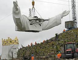 Jesus statue in Poland is World's largest to rival Rio de Janeiro | Daily  Mail Online