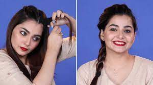 5 Minutes Diy Hairstyle For Office In Hindi Everyday Simple Hairstyle For Work Be Beautiful Youtube