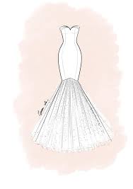 The actions in this stage are very dependent on your initial idea. How To Draw A Wedding Dress Easy Step By Step