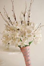 Cherry Blossom Bridal Bouquet Cherry Blossom Decor Cherry Blossom Wedding Cherry Blossom Bouquet