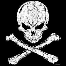 In modern contexts, it is generally used as a hazard symbol that warns of danger, usually in regard to poisonous substances, such as deadly chemicals. Skull Crossbones Heat Transfers T Shirt Transfers Iron On Transfers